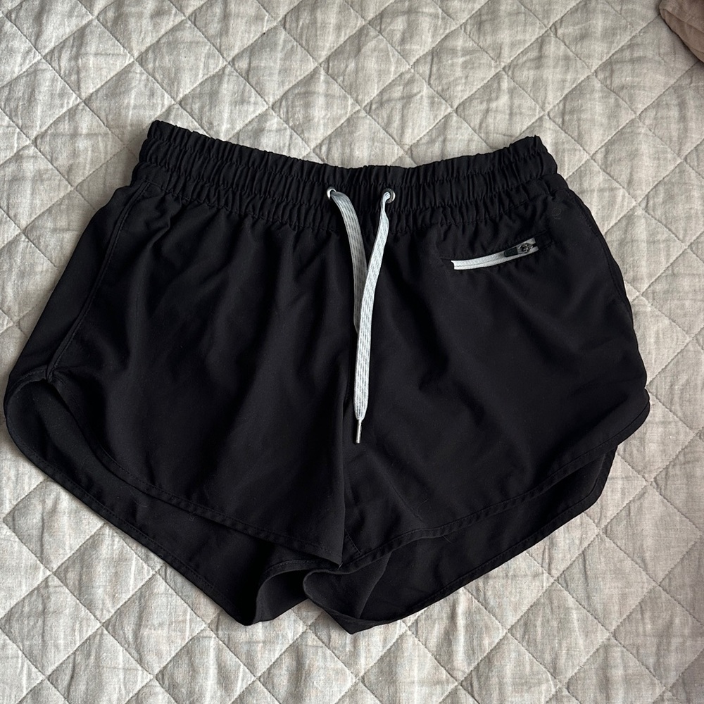 Vuori Women's Black Athletic Shorts